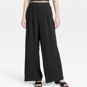 A New Day High Waisted Gauze Trousers